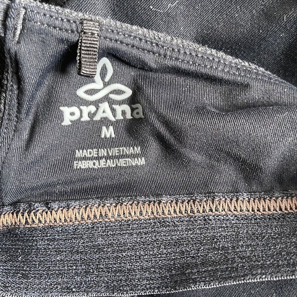 Prana sports bra gray adjustable straps size medium - Picture 6 of 9